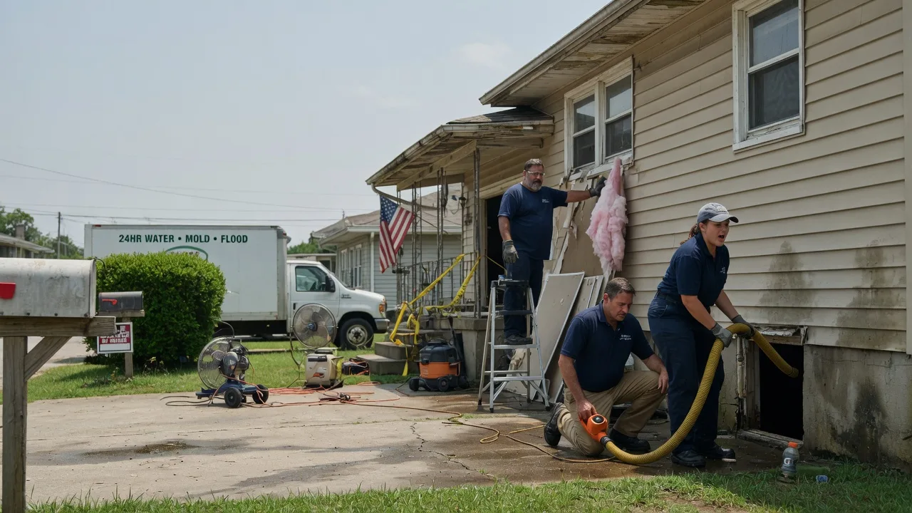 Water Damage Repair in Collegeport, TX near me